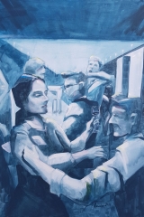 100 x 70 acryl plátno