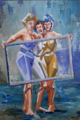 100 x 70 acryl plátno